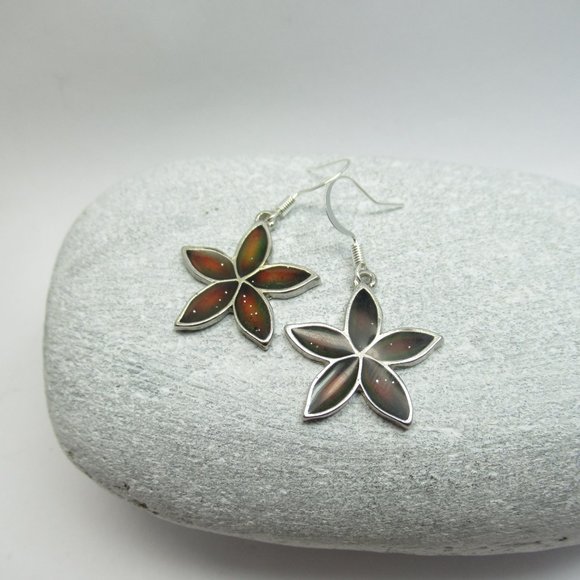 Mood Flower earrings - Picture 9 of 12